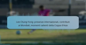 Lee Chung-Yong: presenze internazionali, contributi ai Mondiali, momenti salienti della Coppa d’Asia