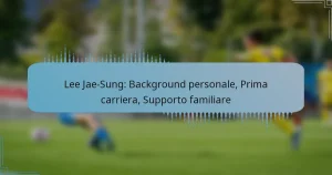 Lee Jae-Sung: Background personale, Prima carriera, Supporto familiare