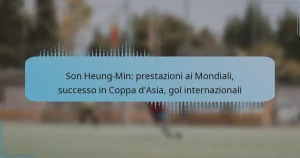 Son Heung-Min: prestazioni ai Mondiali, successo in Coppa d’Asia, gol internazionali